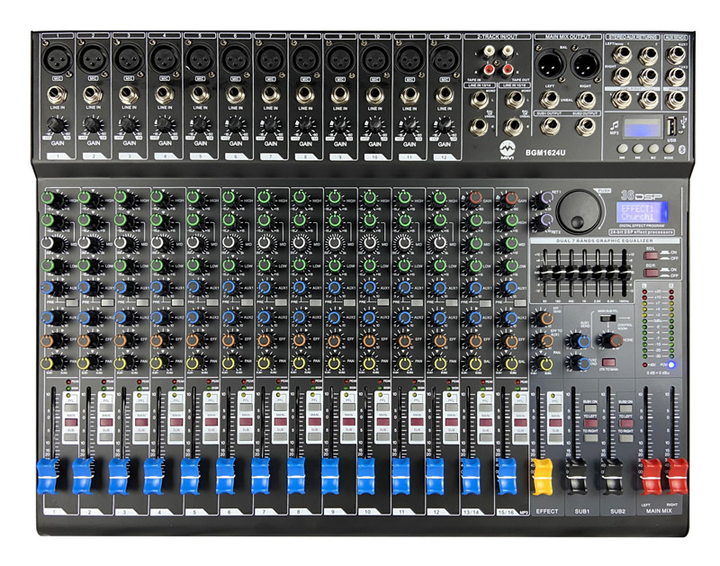 BGM1624U调音台,调音台,KNEXO调音台,KNEXO